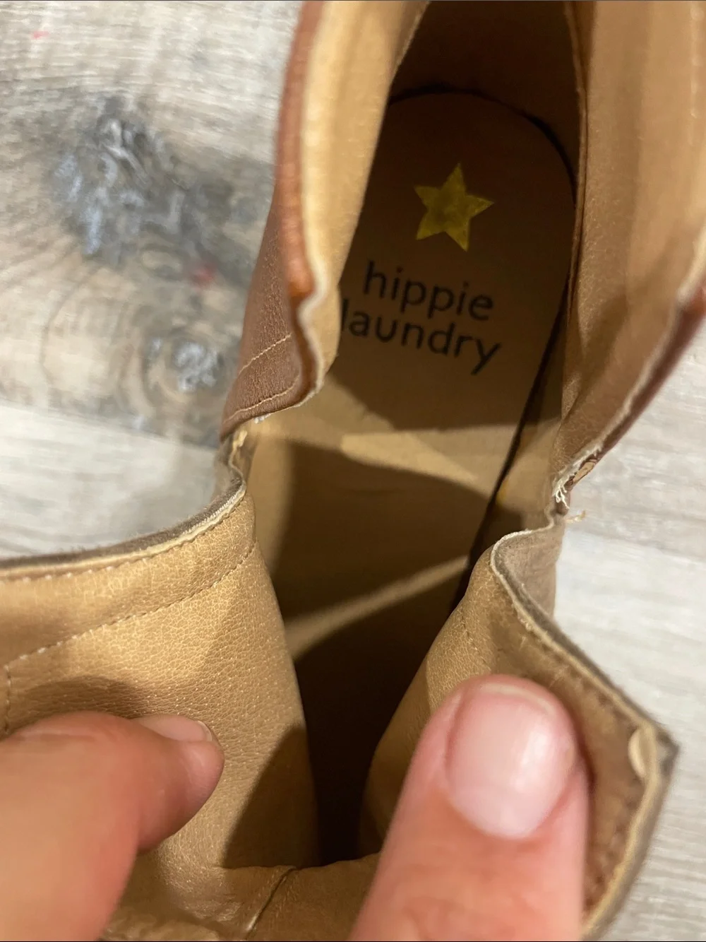 hippie laundry stylish suede